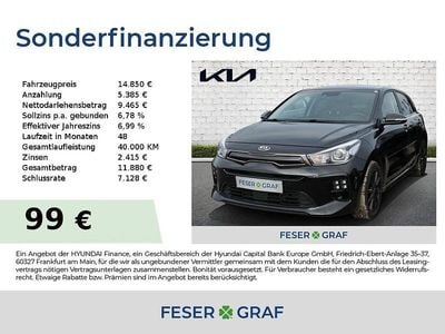 Gebraucht Kia Rio GT 120 PS (88 kW) 2019 Auroraschwarz Limousine