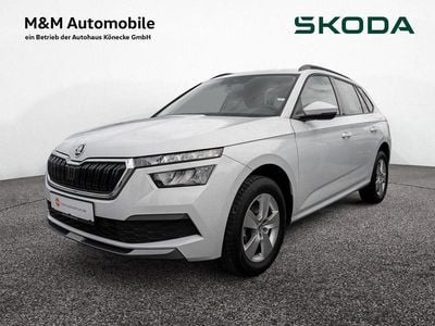 Gebraucht Skoda Kamiq Ambition 110 PS (80 kW) 2021 Moonweiß perleffekt SUV