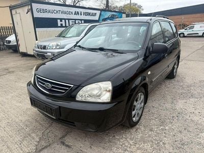 Gebraucht Kia Carens LX 139 PS (102 kW) 2006 Ebony black Van / Kleinbus