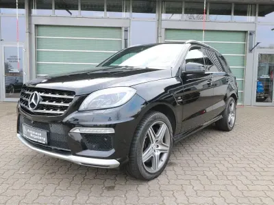 Używany Mercedes ML63 AMG AMG 525 KM (386 kW) 2014 Czarny SUV
