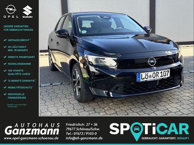 Gebraucht Opel Corsa Edition 110 PS (80 kW) 2025 Schwarz Limousine