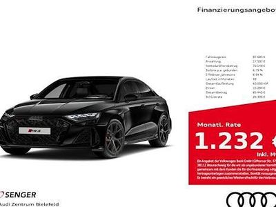Neu Audi RS3 Sport 400 PS (294 kW) 2026 Mythosschwarz Limousine