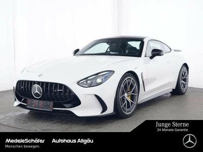 Manufaktur lack manufaktur opalithweiß b (metallic) Gebraucht 2023 Mercedes AMG GT 63 AMG Coupé | 142.770 € (Fairer Preis)