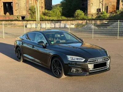 Używany Audi A5 Sportback S-Line 252 KM (185 kW) 2018 Czarny Hatchback