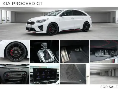 Gebraucht Kia ProCeed GT GT 204 PS (150 kW) 2019 Weiß Kleinwagen