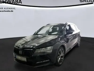Gebraucht Skoda Superb SportLine 150 PS (110 kW) 2023 Blackmagic perleffekt Kombi