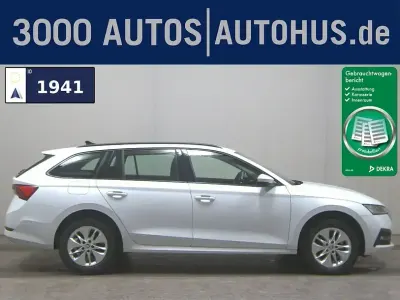 Gebraucht Skoda Octavia Ambition 116 PS (85 kW) 2021 Weiss Kombi