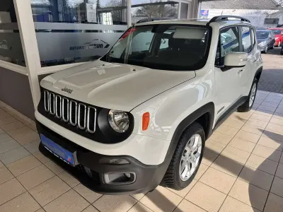 Gebraucht Jeep Renegade Longitude 140 PS (102 kW) 2015 Weiß SUV