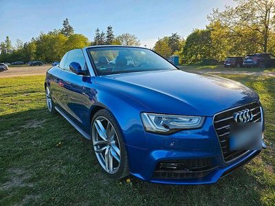 Używany Audi A5 Cabriolet S-Line 218 KM (160 kW) 2016 Niebieski Kabriolet