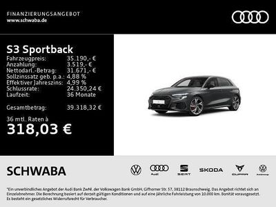 Gebraucht Audi S3 Basis 310 PS (228 kW) 2023 Daytonagrau perleffekt Limousine