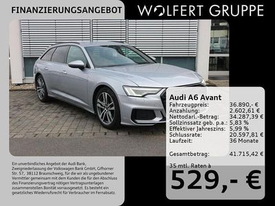 Gebraucht Audi A6 S-Line 204 PS (150 kW) 2022 Florettsilber metallic Kombi