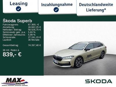 Gelb Neu 2026 Skoda Superb SportLine Kombi | 67.369 €