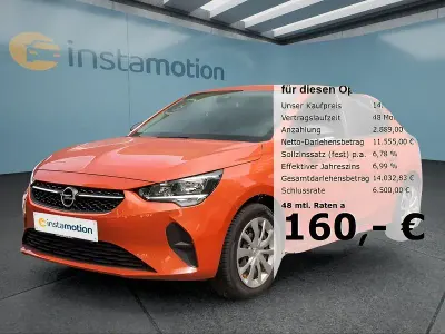 Gebraucht Opel Corsa-e 100 kW (136 PS) 2022 Orange Kleinwagen