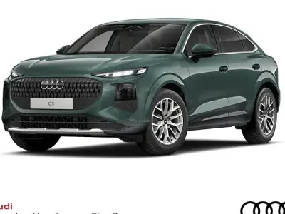 Neu Audi Q3 Sportback Sport 150 PS (110 kW) 2026 Grün SUV