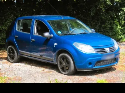 Gebraucht Dacia Sandero 2009 Blau Kleinwagen