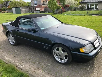 Gebraucht Mercedes SL500 AMG 320 PS (235 kW) 1998 Schwarz Cabrio