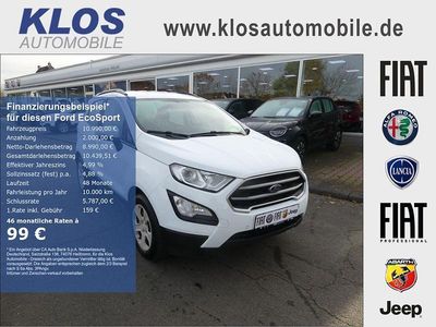 Gebraucht Ford Ecosport Cool & Sound Edition 125 PS (91 kW) 2019 Weiss SUV