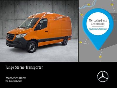 Occasion Mercedes Sprinter 163 PK (119 kW) 2021 Oranje Van