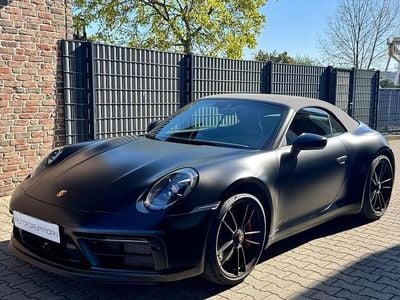 Second-hand Porsche 911 480 CP (353 kW) 2023 Negru Cabrio
