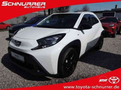 gebraucht Toyota Aygo Play X inkl. Alufelgen schwarz