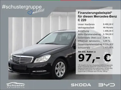 Gebraucht Mercedes C220 Classic 170 PS (125 kW) 2012 Schwarz Limousine