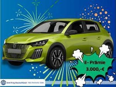 Neu Peugeot e-208 Style 100 kW (136 PS) 2026 Gelb (agueda gelb) Kleinwagen