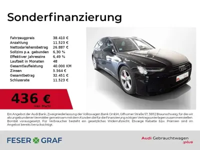 Gebraucht Audi A6 S-Line 367 PS (269 kW) 2023 Brillantschwarz Kombi