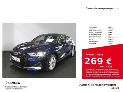 Usado Audi A3 Advanced 150 HP (110 kW) 2025 Azul Sedan