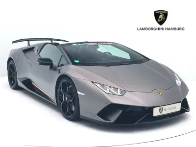 Usata Lamborghini Huracán 639 CV (469 kW) 2019 Grigio Cabrio