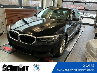 Schwarz uni Gebraucht 2021 BMW 520 Sport Line Kombi | 26.590 € (Guter Preis)