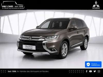 Gebraucht Mitsubishi Outlander 150 PS (110 kW) 2016 Granit braun metallic SUV