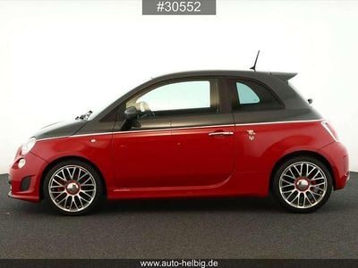 Gebraucht Abarth 595 Turismo 160 PS (117 kW) 2016 Grigio pista / rosso officina Kleinwagen