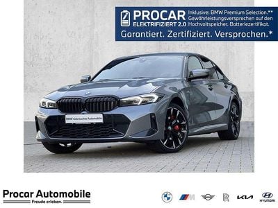Gebraucht BMW 330e M Sport 292 PS (214 kW) 2024 Skyscraper grau Limousine