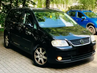 Gebraucht VW Touran 116 PS (85 kW) 2005 Schwarz Van / Kleinbus