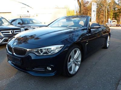 Gebraucht BMW 430 Cabriolet Luxury Line 258 PS (189 kW) 2014 Blau Cabrio