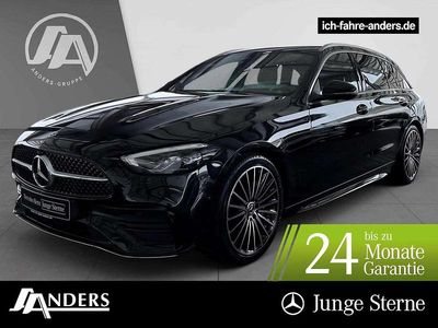 Gebraucht Mercedes C220 AMG 197 PS (144 kW) 2024 Obsidianschwarz Kombi