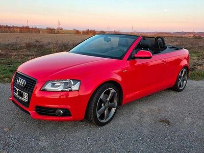 Gebraucht Audi A3 Cabriolet S-Line 160 PS (117 kW) 2012 Rot Cabrio