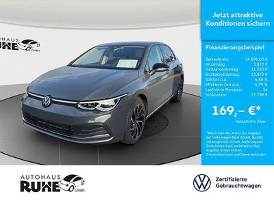Gebraucht VW Golf VIII Move 110 PS (80 kW) 2024 Grau Limousine