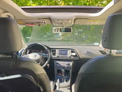 Gebraucht Seat Leon SC 110 PS (80 kW) 2014 Weiß Kleinwagen