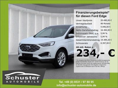 Gebraucht Ford Edge Titanium 238 PS (175 kW) 2020 Weiß SUV