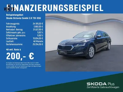 Gebraucht Skoda Octavia Style 150 PS (110 kW) 2023 Schwarz Kombi