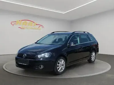 Gebraucht VW Golf VII Comfortline 105 PS (77 kW) 2013 Schwarz Kombi