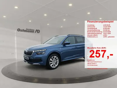 Gebraucht Skoda Kamiq Clever 150 PS (110 kW) 2021 Blau SUV