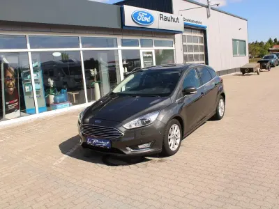 Brugt Ford Focus Titanium 125 HK (91 kW) 2017 Grå