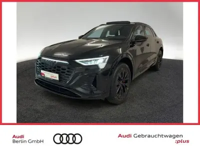 Gebraucht Audi Q8 e-tron S-Line 250 kW (340 PS) 2023 Mythosschwarz metallic SUV