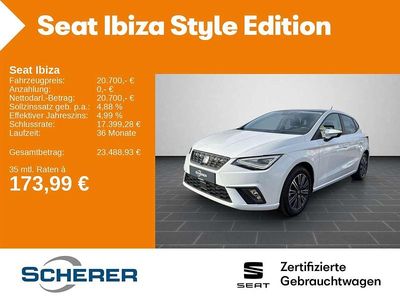 Gebraucht Seat Ibiza Beats 116 PS (85 kW) 2024 Weiß Limousine