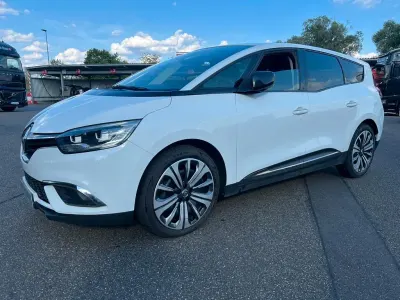 Gebraucht Renault Grand Scénic 120 PS (88 kW) 2021 Weiß Van / Kleinbus
