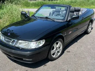 Usata Saab 9-3 Cabriolet 154 CV (113 kW) 2000 Nero Cabrio