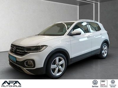 Second-hand VW T-Cross Style 150 CP (110 kW) 2022 Alb SUV