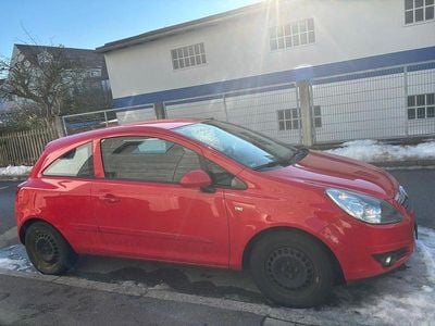 Rot Gebraucht 2007 Opel Corsa Catch Me Limousine | 1.100 € (Guter Preis)